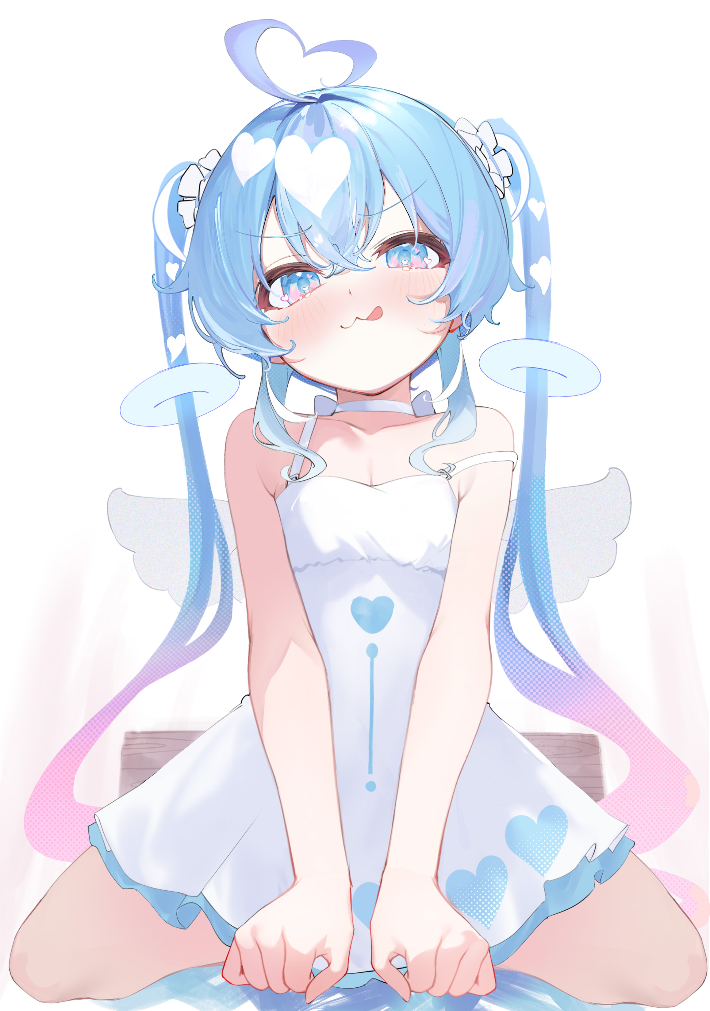 恋結び天使ちゃんが女の子に免疫ゼロなボクにキスさせる1